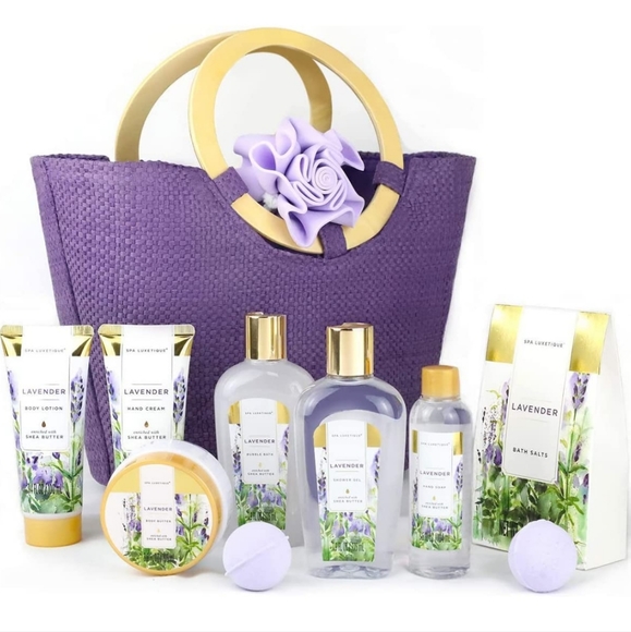 Bath & Body Lavender Bath Set Poshmark
